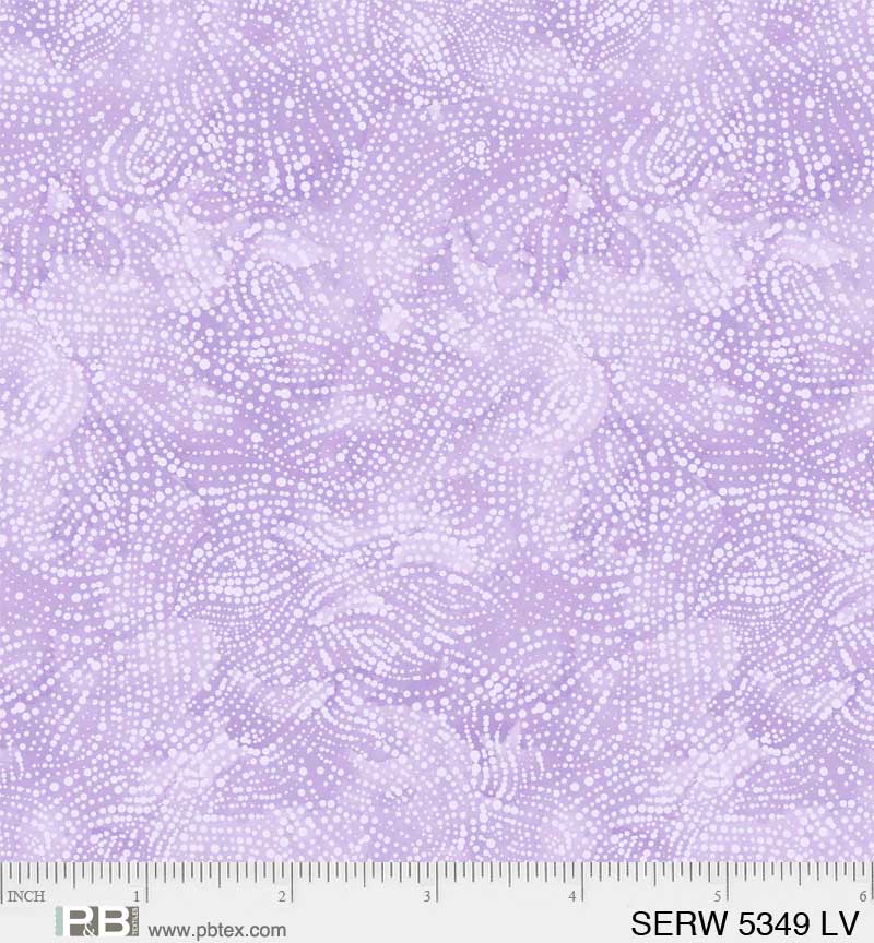 108" Serenity Quilt Backing Fabric - Serene Texture in Light Violet - SERW 05349 LV