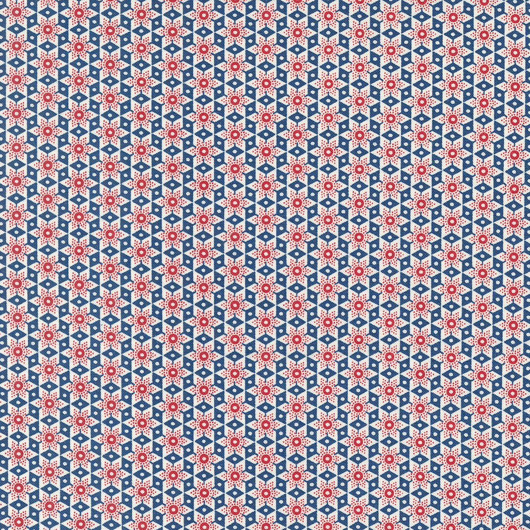American Gatherings II Quilt Fabric - Kaleidoscope Stars in Multi - 49245 11