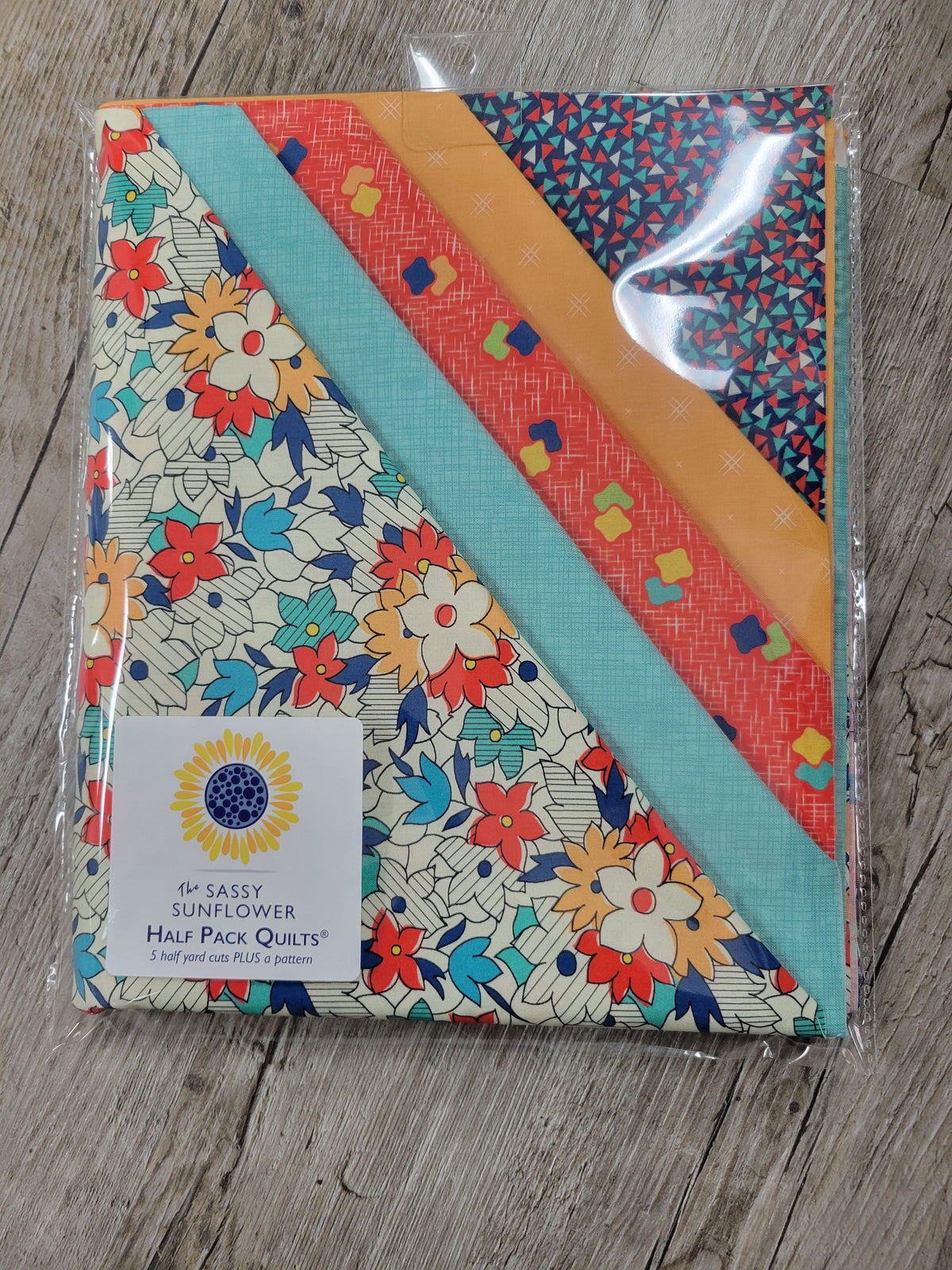 Audrey Delight - The Sassy Sunflower Half Pack Quilts™ Kit
