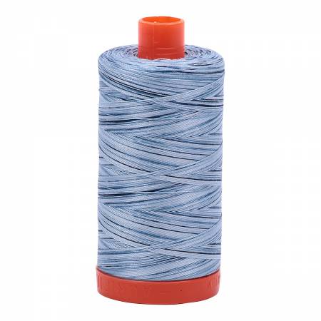 AURIFIL 50wt - 1300m #3770 - Variegated Stone Washed Denim