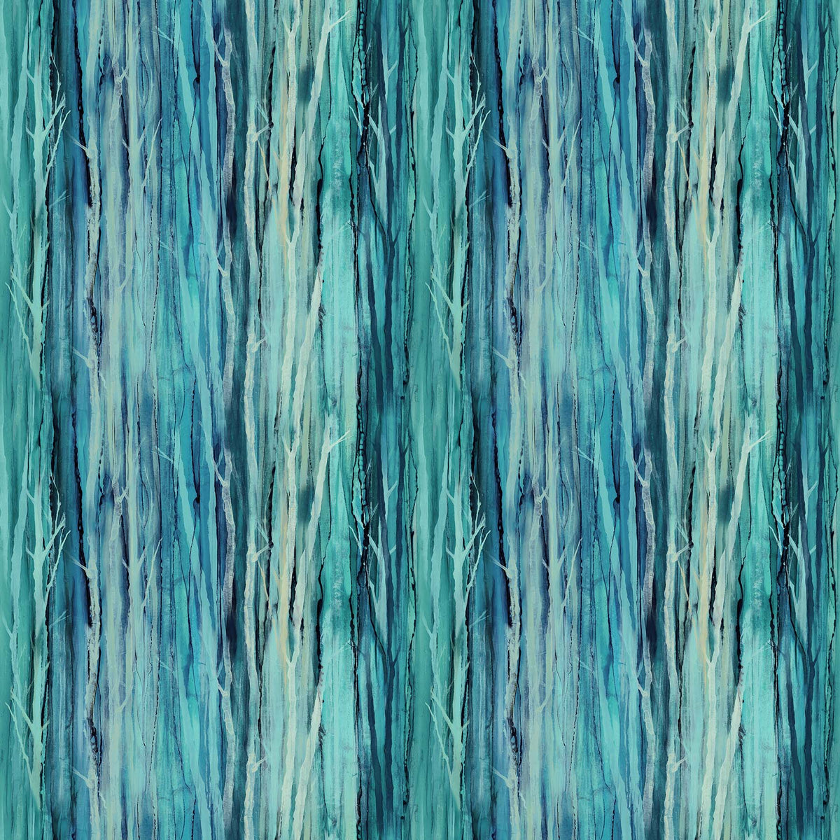 Cedarcrest Falls Quilt Fabric - Twig Texture in Medium Teal - DP26910-64