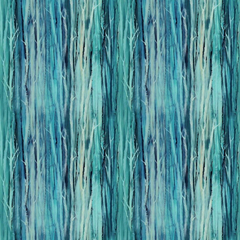 Cedarcrest Falls Quilt Fabric - Twig Texture in Medium Teal - DP26910-64