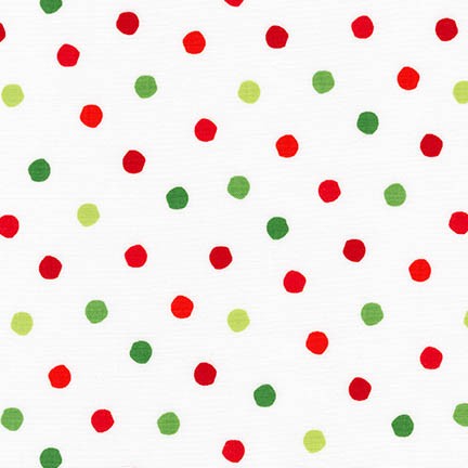 Celebrate Suess Quilt Fabric - How the Grinch Stole Christmas Dots in Celebration - ADE-12778-203 CELEBRATION