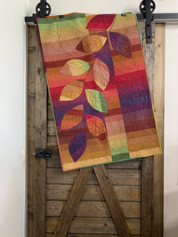Cherrywood Hand Dyed Fabrics - Cherry Vine Quilt Kit