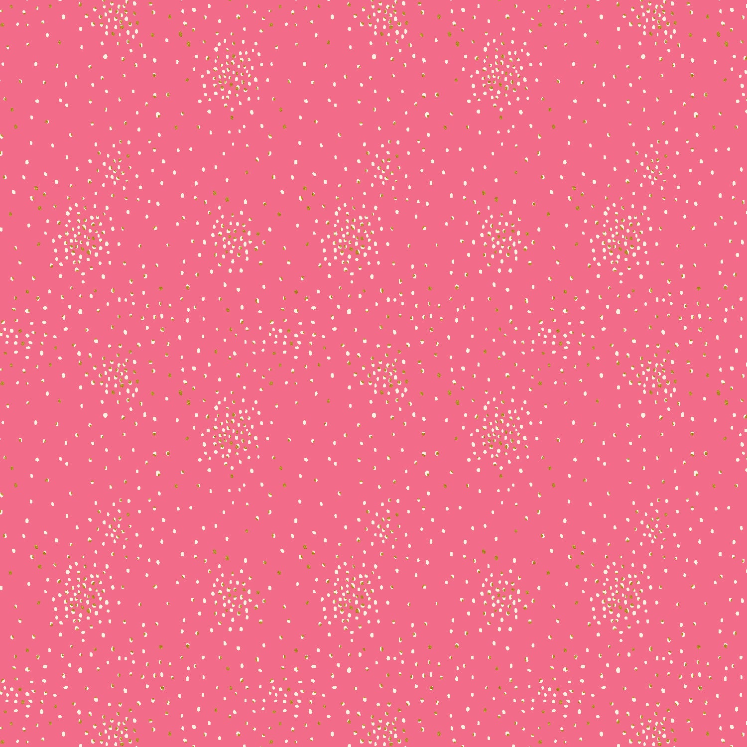Clusters Cotton+Steel Basics Quilt Fabric - Flush Metallic (Pink) - CS107-FL6M