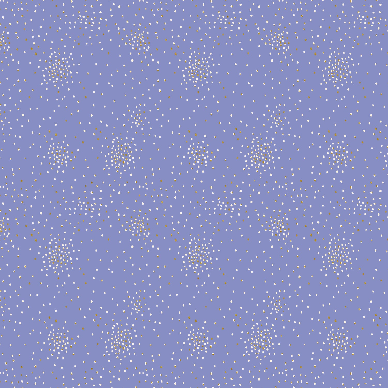 Clusters Cotton+Steel Basics Quilt Fabric - Wisteria Metallic (Purple) - CS107-WI8M