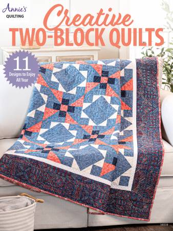 Quick & Easy Lap Quilt Patterns - Two-Color Quilts