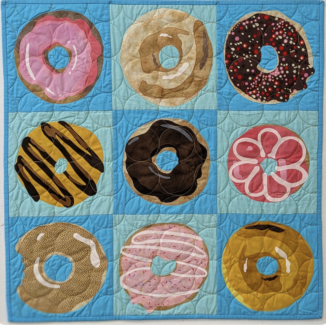 Donuts for Lunch Quilt Kit including Cary Quilting Lunch Box - CQCDONKIT