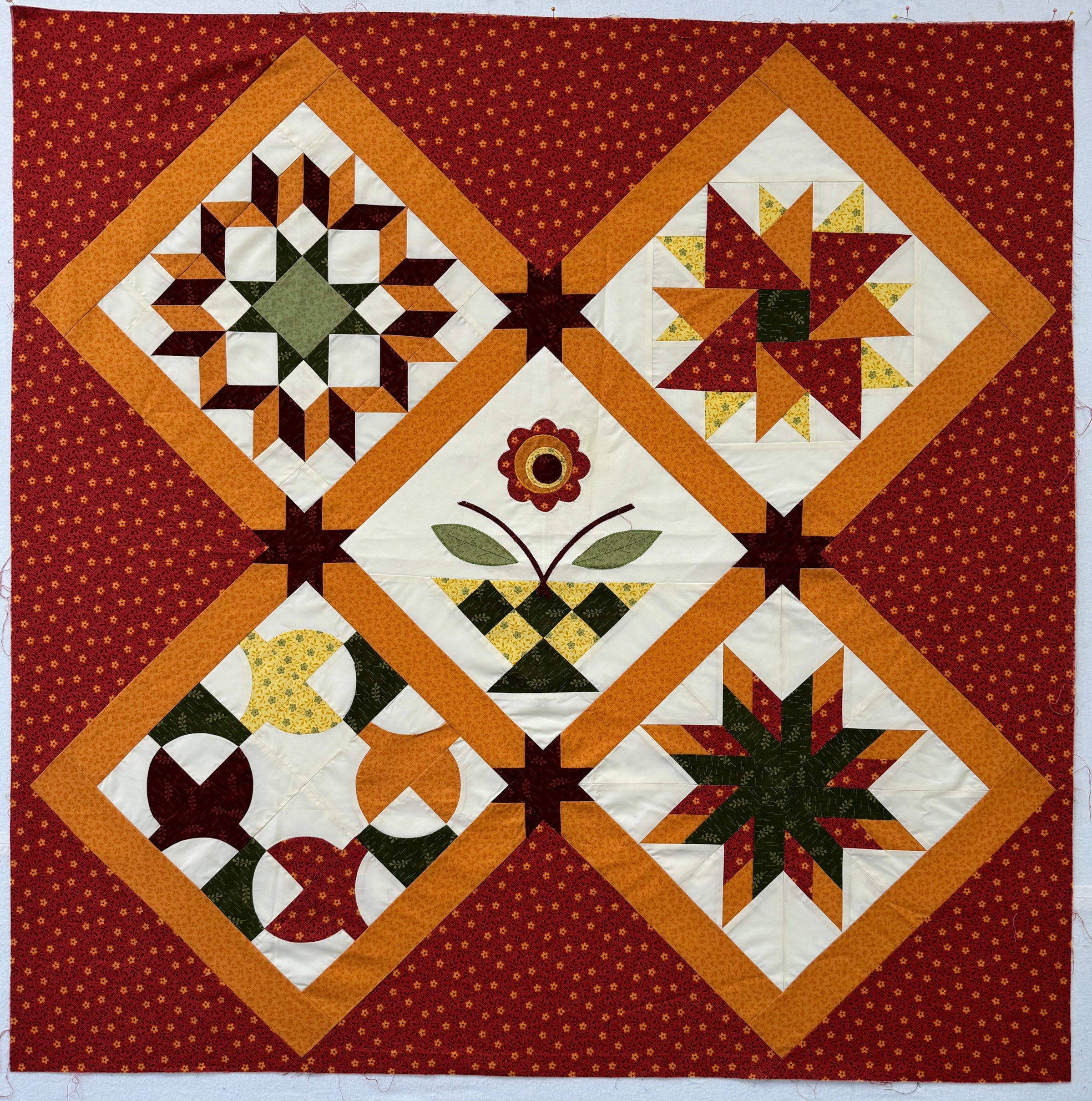 Beyond Beginning Quilting Class with Nora