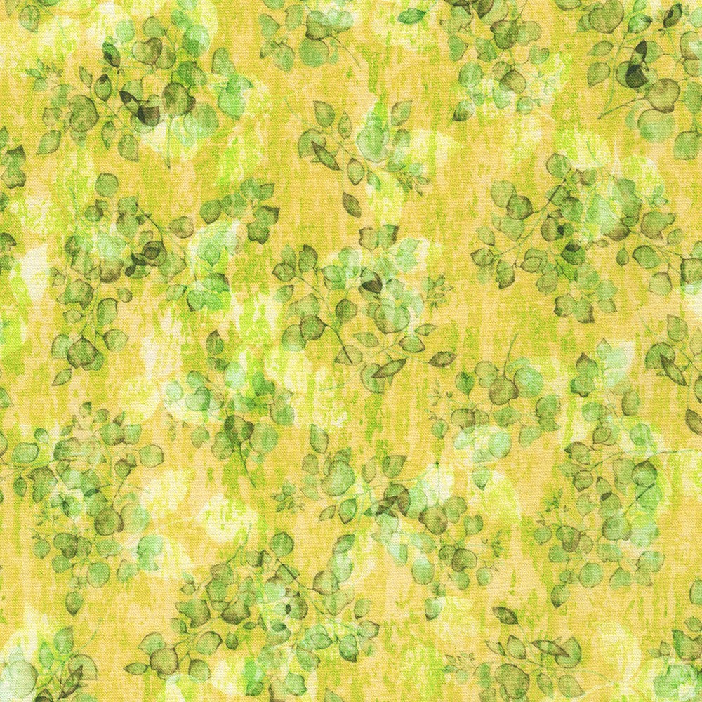 Sienna Quilt Fabric - Blender in Daffodil Yellow - SRKD-21167-128 DAFFODIL