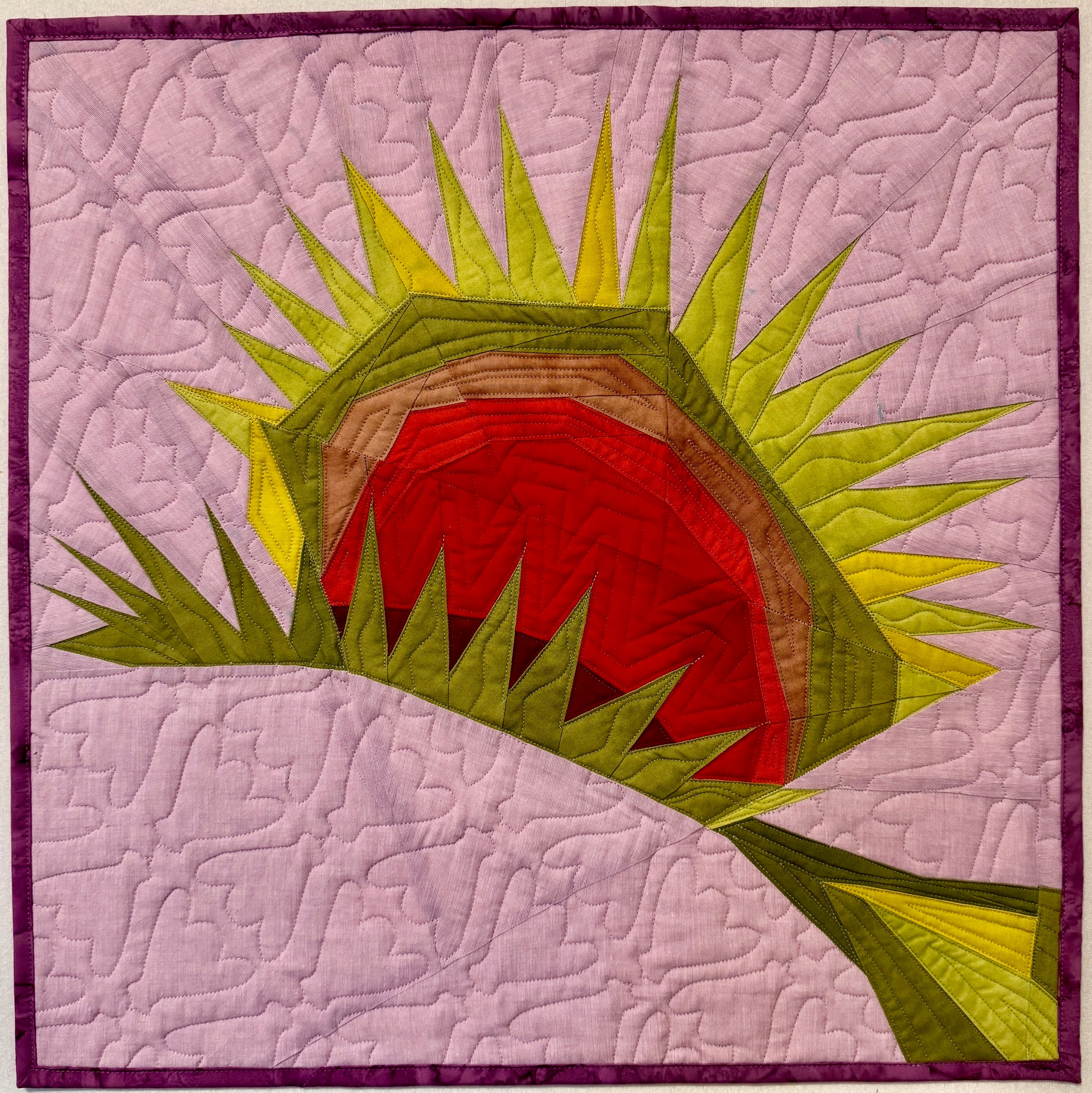 Spring the Trap (Small Venus Fly Trap) Quilt Kit - VFTSMKIT