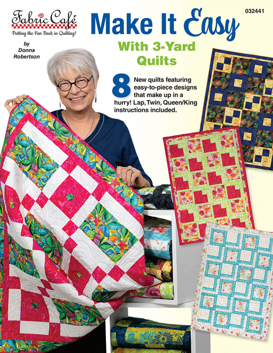 Stash Busting With 3 Yard Quilts Book - FC032344