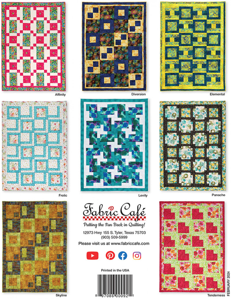 Stash Busting With 3 Yard Quilts Book - FC032344