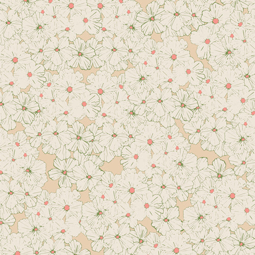 The Flower Fields Quilt Fabric - Cherished in Grace Multi - FLF85903