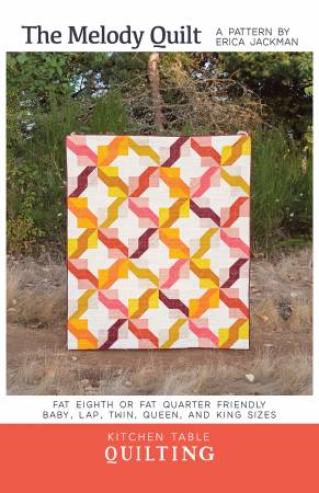 The Melody Quilt Pattern from Kitchen Table Quilting - KTQ161