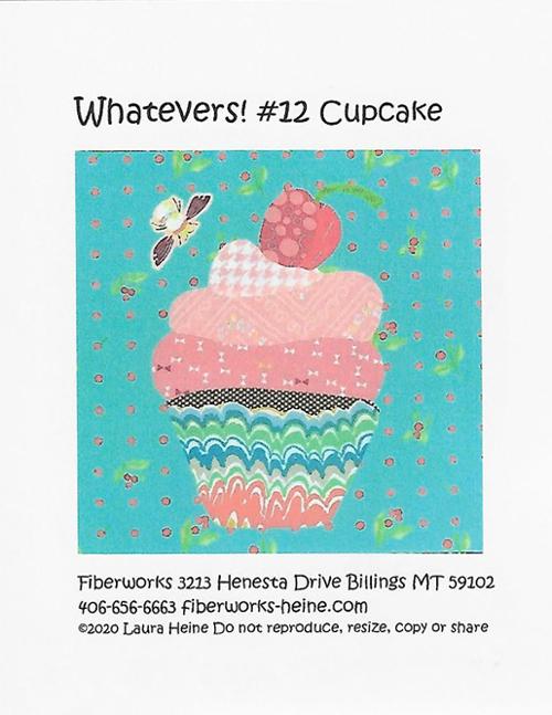 Whatevers! #12 Cupcake Collage Quilt Pattern - LHFWWHAT12