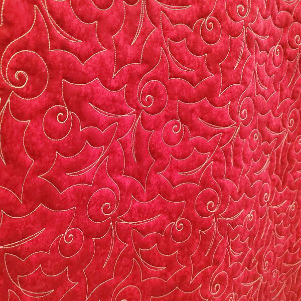 Longarm Pattern (not for sale): Holly Berries