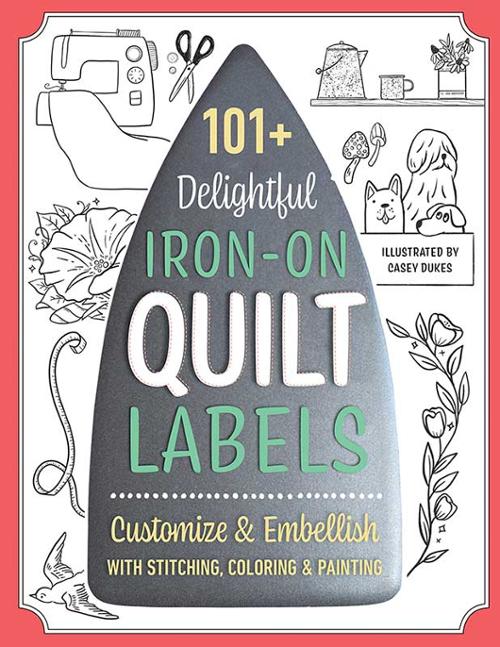 101+ Delightful Iron-On Quilt Labels Book - 20515