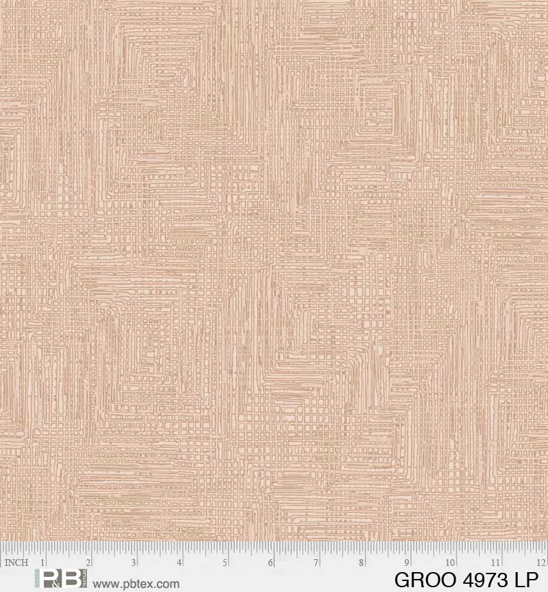 108" Grass Roots Quilt Backing Fabric - Pink - GROO 4973 LP