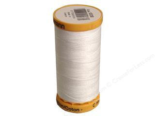 Gutermann cotton thread, 250m, White, 1006 – Cary Quilting Company