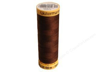 Gutermann Cotton Thread, 100m Brown, 3060