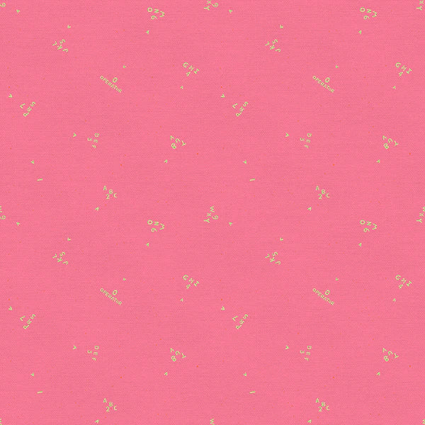 9 to 5 Quilt Fabric Phone Numbers in Pink 12022494 Cary Quilting
