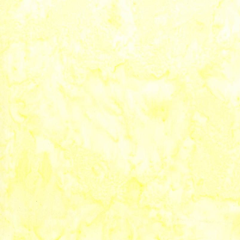 Anthology Lava Batik Solids Quilt Fabric - Butter Yellow - 1401