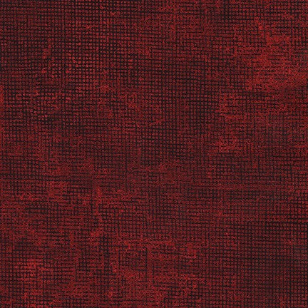 Chalk and Charcoal Basics Quilt Fabric - Blender in Crimson Red/Burgundy - AJS-17513-91 CRIMSON