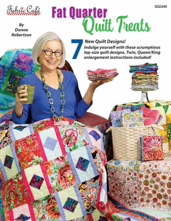 Fat Quarter Quilt Treats Book From Fabric Cafe - FC032340 – Cary
