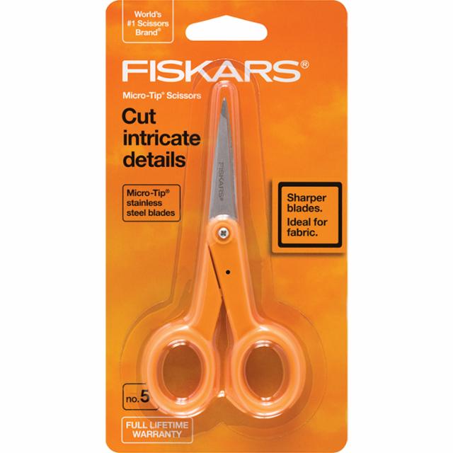 Fiskars Premier 5in Micro-Tip Scissors - 194810 1001 – Cary Quilting Company