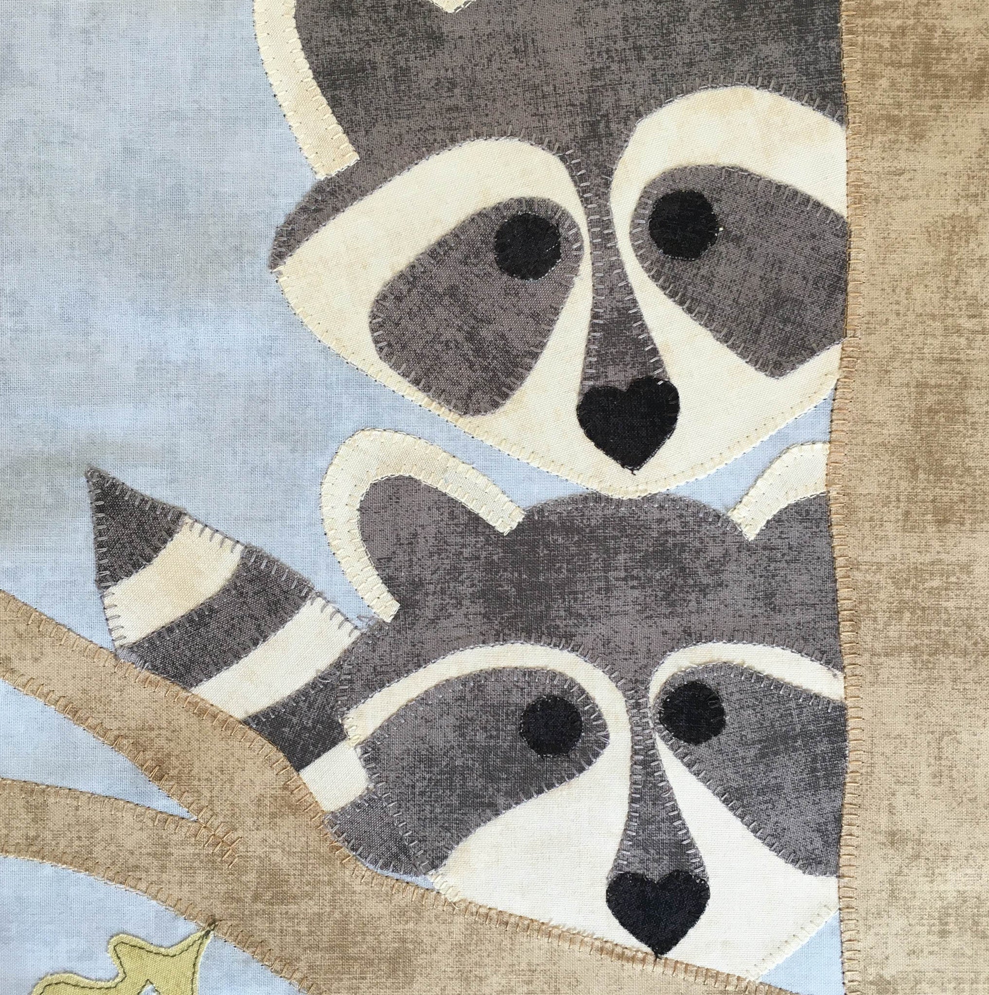 Pattern Only: Raccoons and Robins Treehouse - ONLINE ORDERS