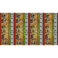 Steampunk Express Quilt Fabric - Steampunk Stripe in Multi - 1649 29066 X