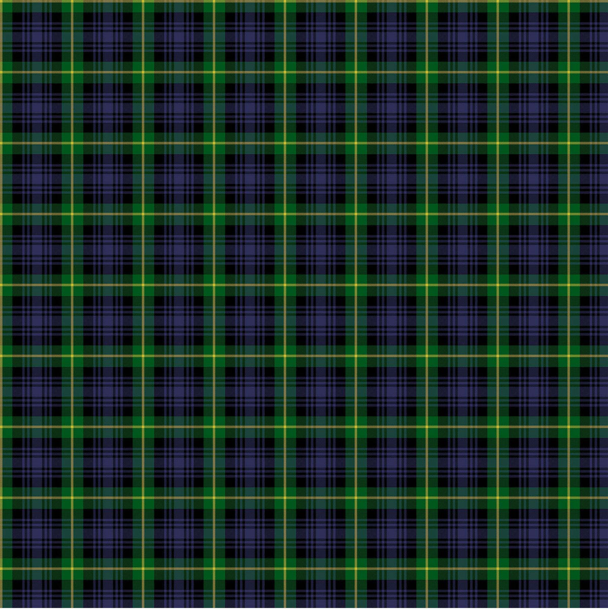 Totally Tartans Brushed Cotton Quilt Fabric - Gordon in Green/Multi - W24509-76