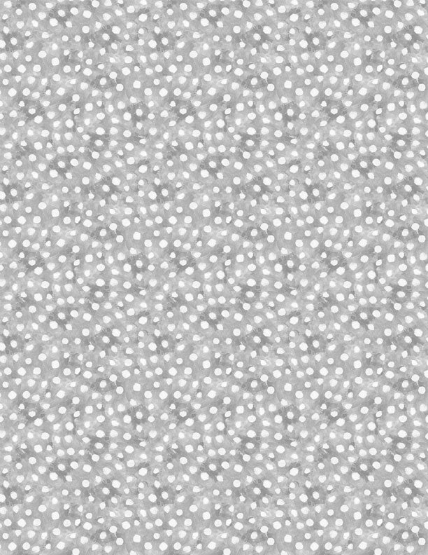 Merry Gnome-ments - Mushroom Dots in Gray - 3023 39896 991
