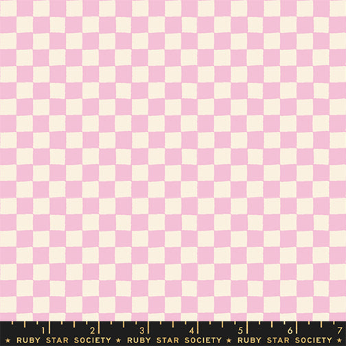 1-800-CALICO Quilt Fabric by Ruby Star Society - Block Print Peony Pink - RS4167 11