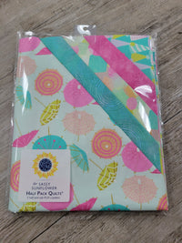 Sherbet At The Shore - The Sassy Sunflower Half Pack Quilts™ Kit