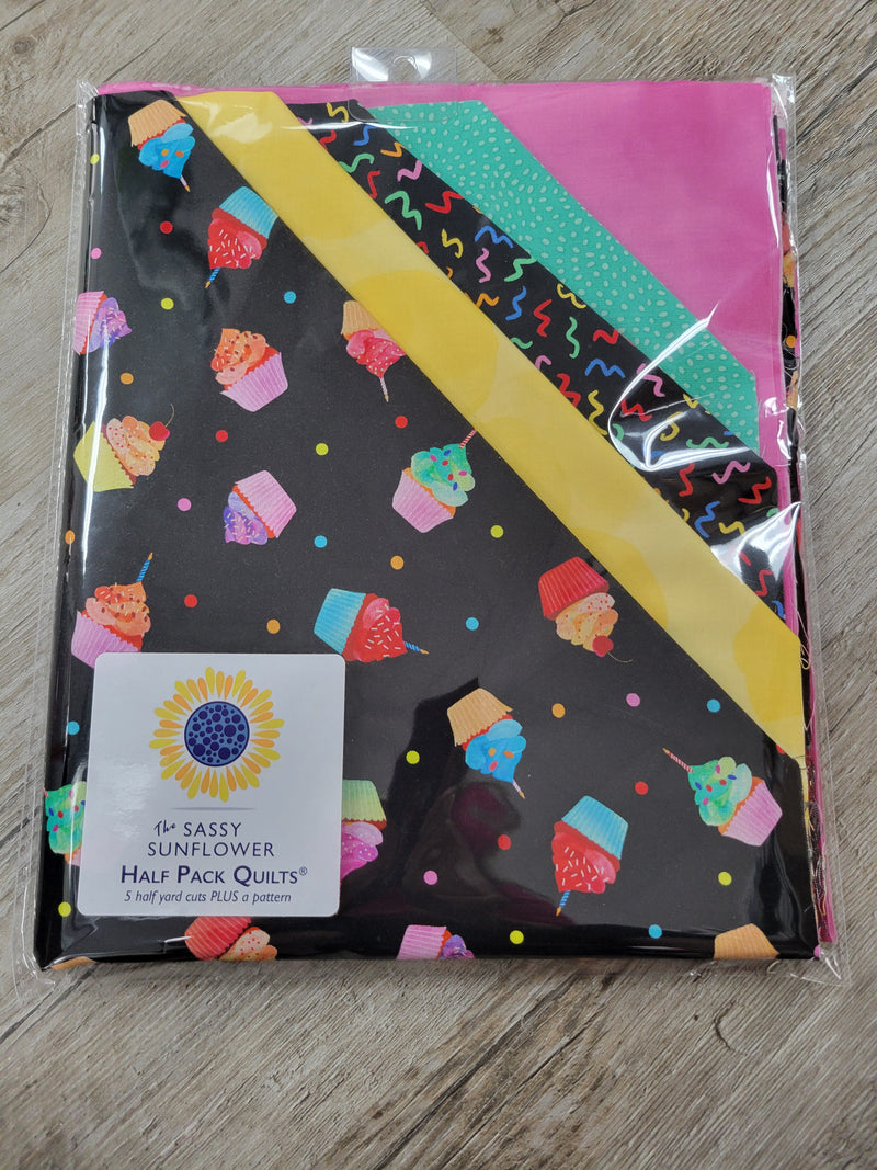 Birthday Bash - The Sassy Sunflower Half Pack Quilts™ Kit