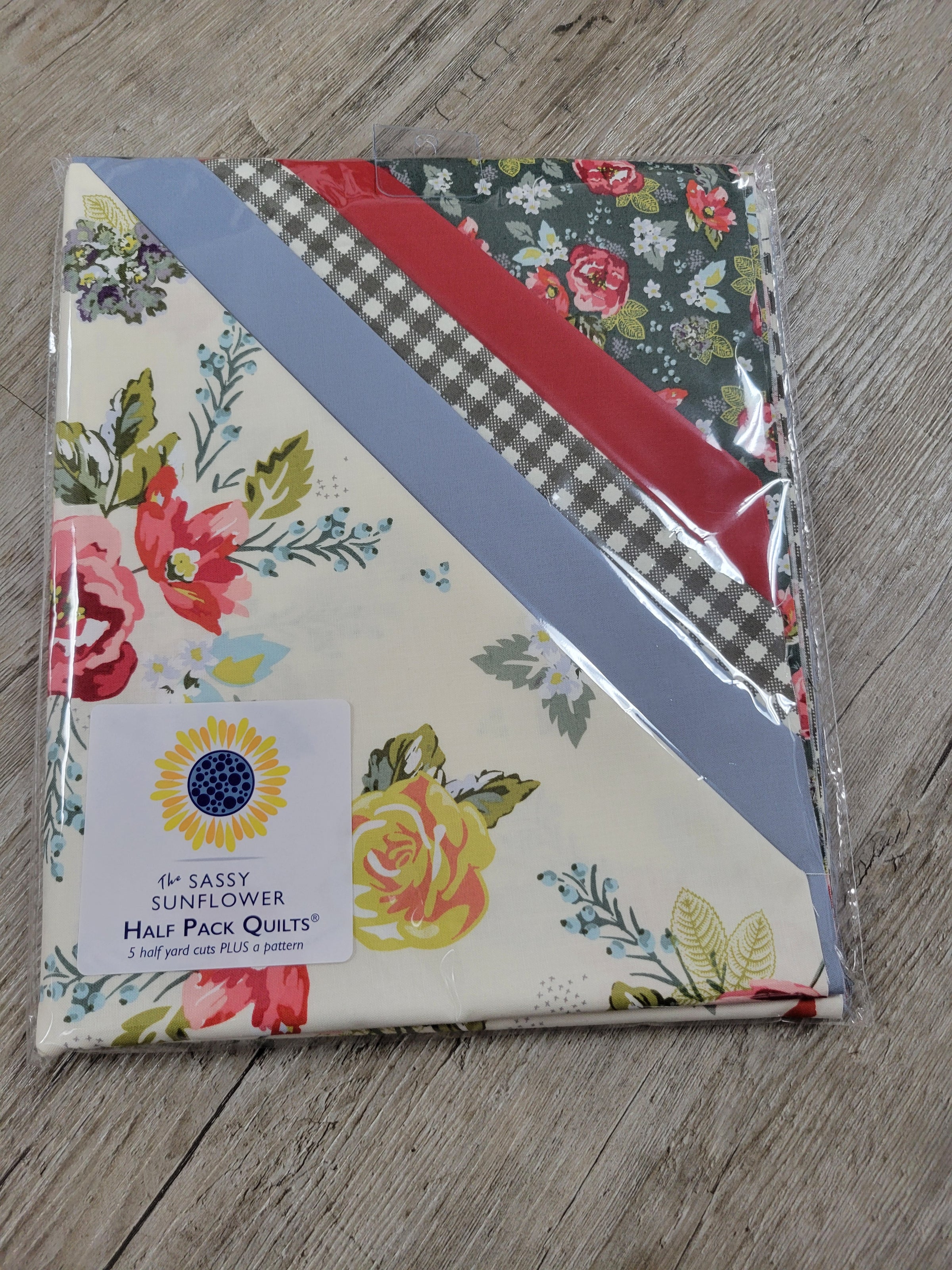 Late Summer Garden - The Sassy Sunflower Half Pack Quilts™ Kit