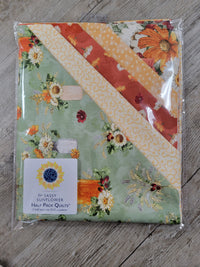Country Blooms - The Sassy Sunflower Half Pack Quilts™ Kit