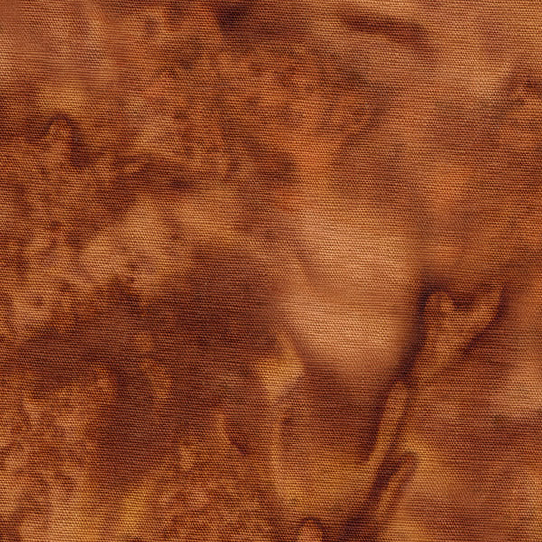 Anthology Lava Batik Solids Quilt Fabric - Gingerbread - 2060