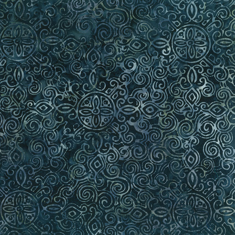108" Back It With Banyan Batik Quilt Fabric - Matera in Charcoal King Sized bundle - B83187-94