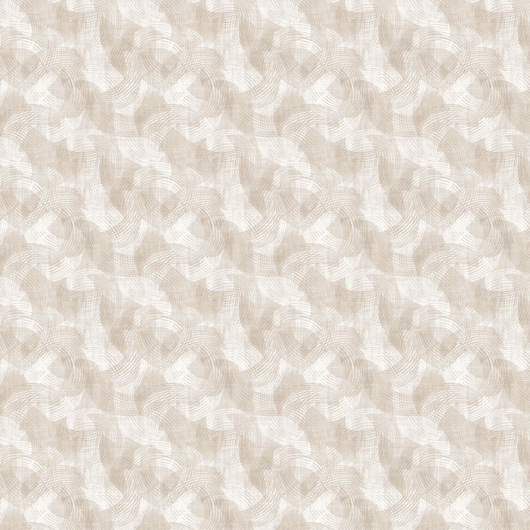 108" Crescent Quilt Backing Fabric - Textured Arcs in Ivory - 2970-41