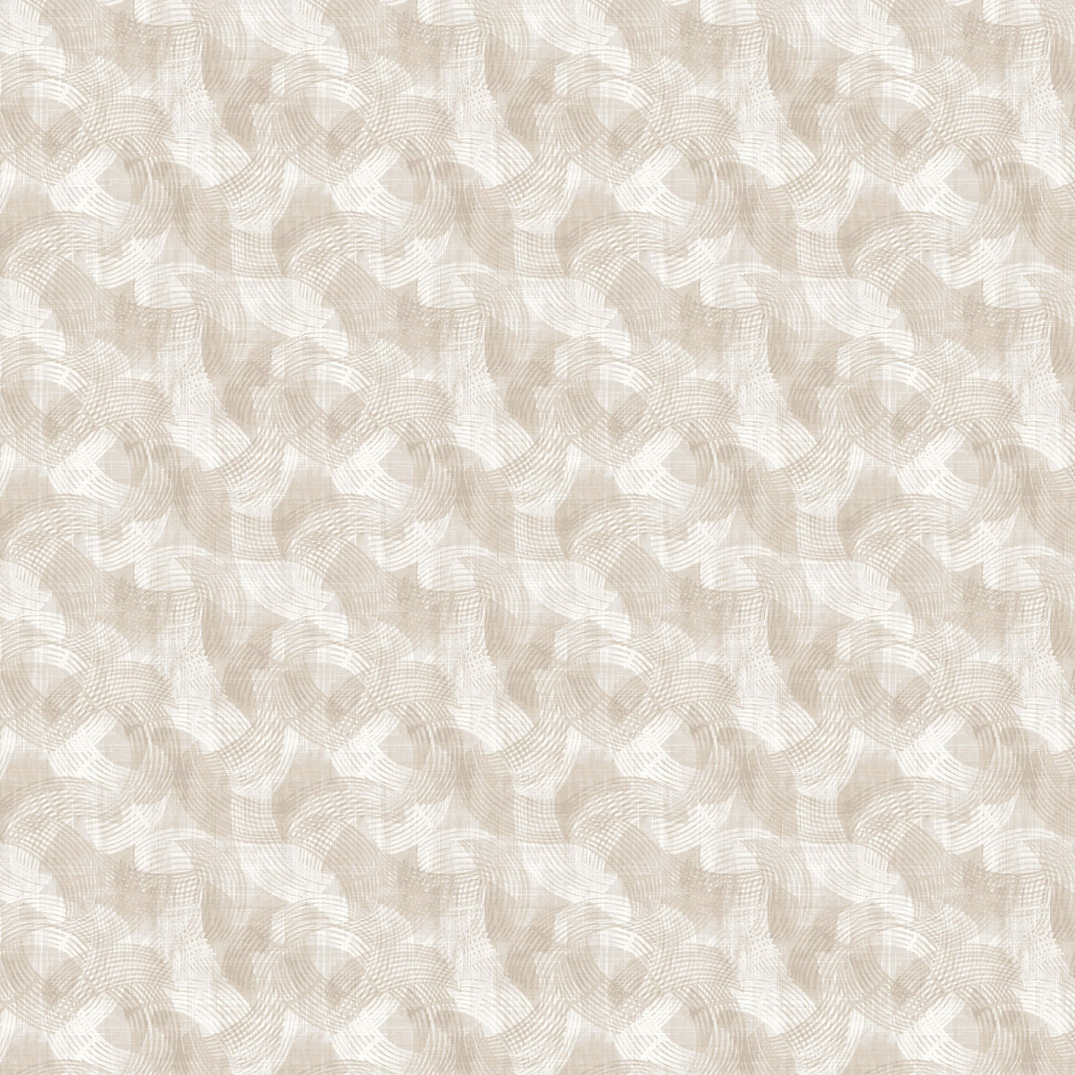 108" Crescent Quilt Backing Fabric - Textured Arcs in Ivory - 2970-41