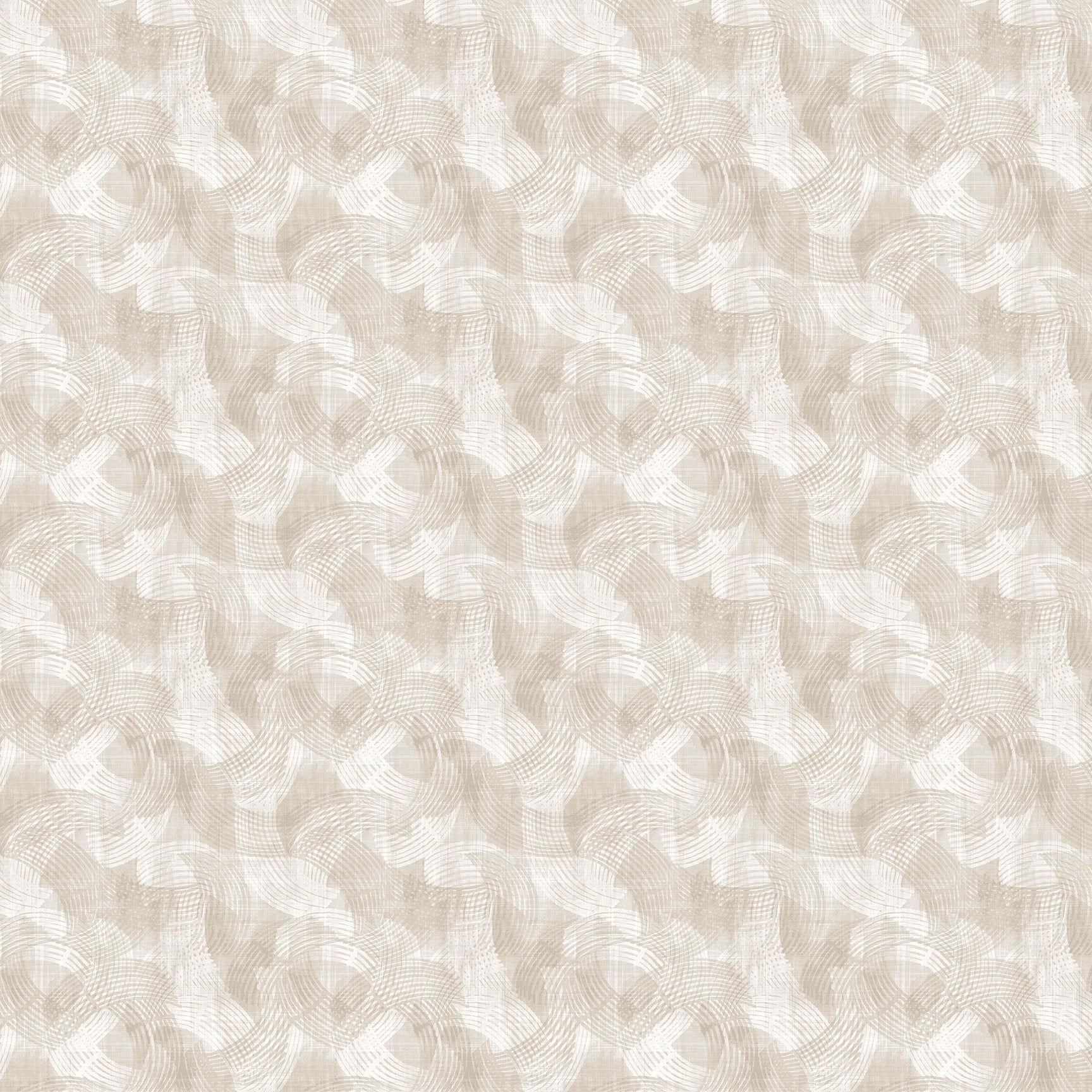 108" Crescent Quilt Backing Fabric - Textured Arcs in Ivory - 2970-41