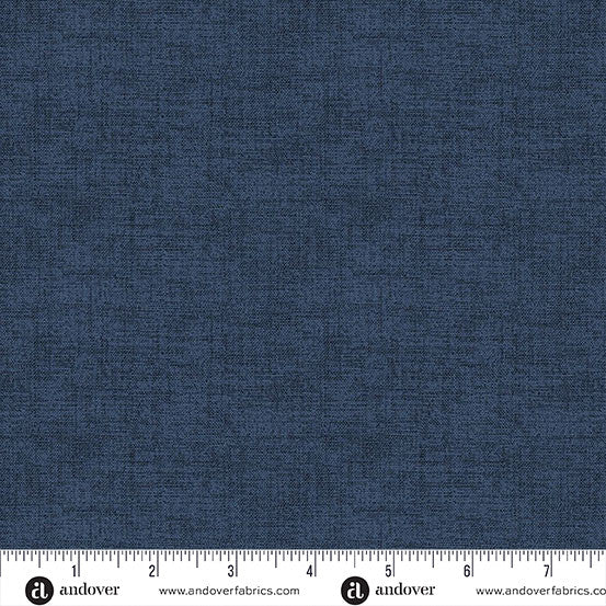 108" Laundry Basket Favorites Quilt Backing Fabric by Laundry Basket Quilts - Blender in Midnight Blue - AW-10239-B5