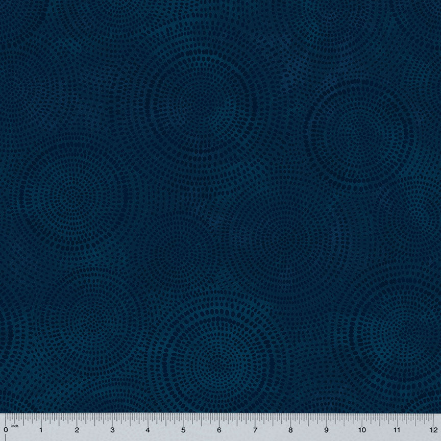 108" Radiance Quilt Backing Fabric - Navy Blue - 53728W-8
