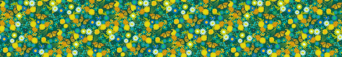 108" Redwood Widebacks Quilting Fabric by Alison Glass - Monarch in Grove Green - AW-10464-G