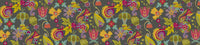 108" Redwood Widebacks Quilting Fabric by Alison Glass - Mural in Charcoal - AW-10466-C