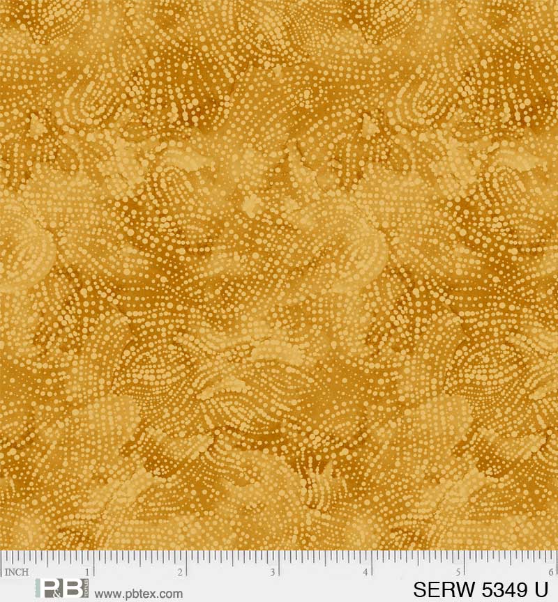108" Serenity Quilt Backing Fabric - Serene Texture in Gold - SERW 05349 U