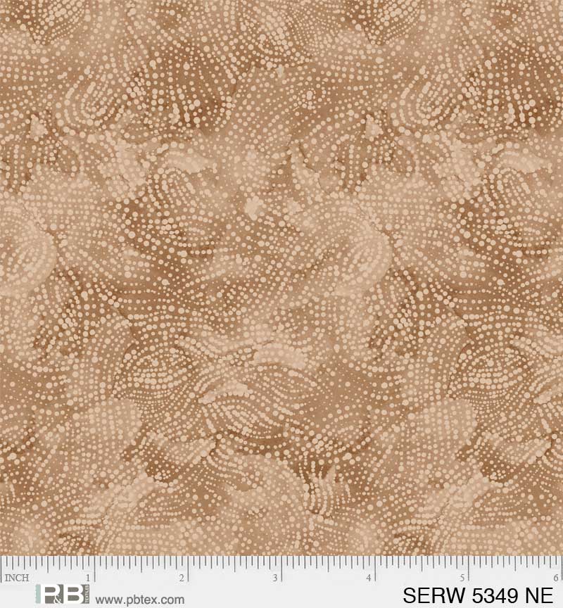 108" Serenity Quilt Backing Fabric - Serene Texture in Tan - SERW 05349 NE
